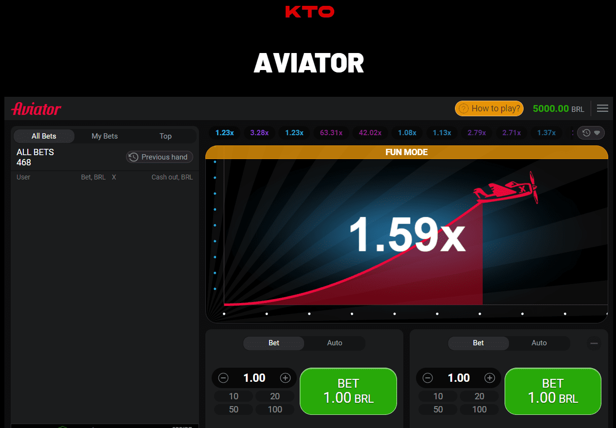 Aviator Crypto Game Kto Casino