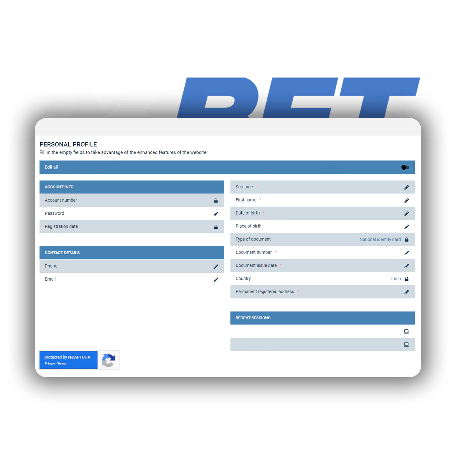 1xBet Account Verification