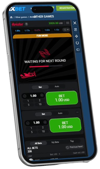 1xbet Aviator App