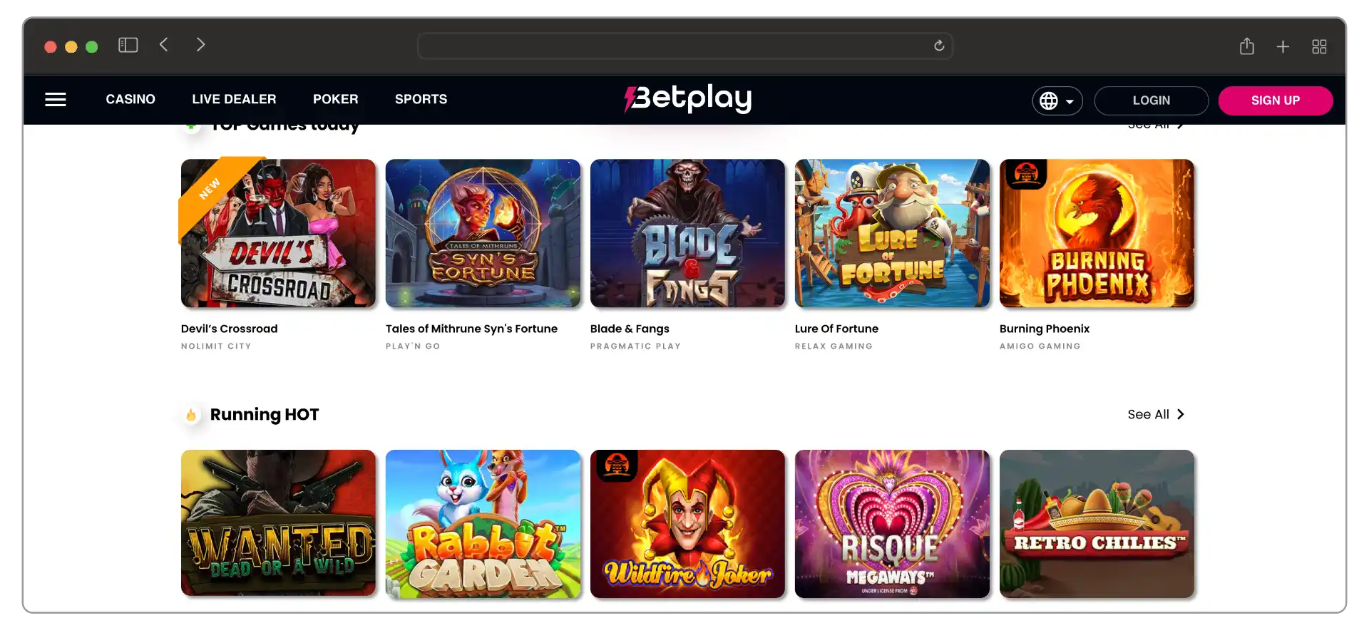 Betplay Casino