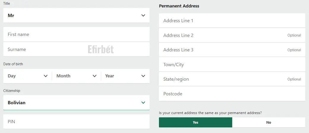 Bet365 Registration